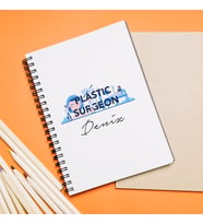 Plastik Cerrahi Tasarımlı Defter Kişiye Özel