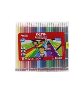 Fatih 24 Renk Çantalı Kuru Boya Kalemi