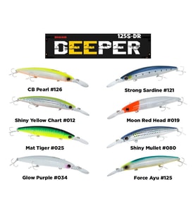 Fujin Deeper 125S-DR Slow Sinking Maket Balık 34