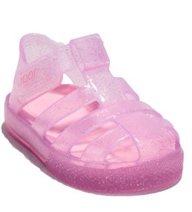 Igor S10265 Star Glitter Pembe Ortopedik Günlük Kız Çocuk Sandalet