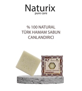 Naturix Türk Hamamı Sabunu 125 Gr – Derin Temizleyici ve Doğal Cilt Bakımı Sabun