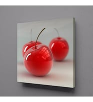CAM KİRAZ KANVAS TABLO 70x70cm (Karışık)