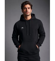 RARU Siyah Erkek Spor Sweatshirt Hoodie - Lepidus
