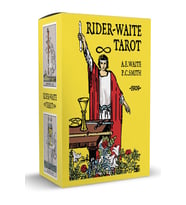 Rider-waite Tarot Orijinal - 78 Kartlık Klasik Deste Ve Tarotun Görsel Anahtarı Mini Ile Başlangıç