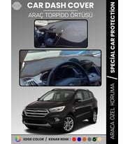 FORD KUGA (2015-2019) Torpido Örtüsü Ön Göğüs Torpido Koruma Tam Uyum Kaymaz Kolay Montaj