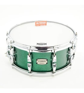 Yamaha Absolute Akçaağaç Hybrid 14\"x6\" Trampet (Jade Green Sparkle)