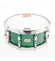 Yamaha Absolute Akçaağaç Hybrid 14\"x6\" Trampet (Jade Green Sparkle)