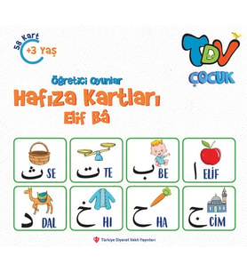 Öğretici Oyunlar Hafıza Kartları Elif Ba 58 Kart