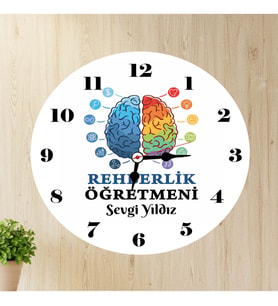 Rehberlik Öğretmeni Duvar Saati