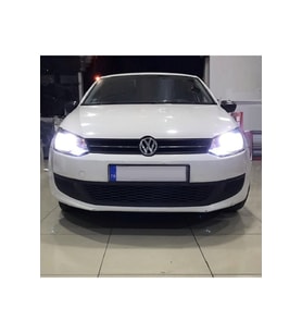 Vw Polo 6 Uzun Kısa Tek H4 Led Oto Ampulü Mono