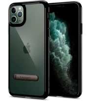 Spigen iPhone 11 Pro ile Uyumlu Kılıf Ultra Hybrid S Jet Black (Siyah)