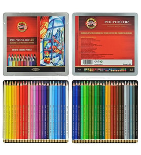 Koh-i-Noor Polycolor Kuru Boya Kalemi 48li Set