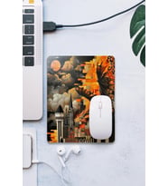 SonicTouch Ejderha Temalı Pürüzsüz Yüzey Kaymaz Taban Dikişsiz Kenar Gamer Oyuncu Mouse Pad 19x23cm
