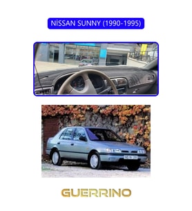 NİSSAN SUNNY 1990-1995TORPİDO KORUMA HALISI MAVİ KENAR