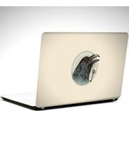 Karga ve Anahtar Laptop Sticker 13 İnch (34X24CM)