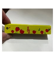 MIZIKA RENKLİ DESENLİ -AHŞAP-FARKLI VE NEŞELİ BİR HEDİYELİK -GENÇ-DİNAMİK-KEYİFLİ-SÜPRİZLİ (Sarı)