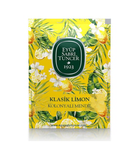 Eyüp Sabri Tuncer 50li Mendil Klasik Limon Kolonyalı (9,3 x 12,5) Doypack