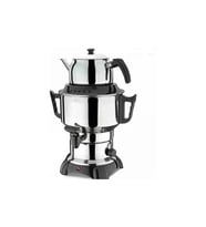 Remetta Aldente 4.5 L Elekrikli Semaver (Siyah-Gold-Krem)