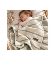 %100 Pamuk 5 Katlı Müslin Bebek Battaniyesi 110X130