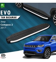 Jeep Compass 2 Evo Aluminyum Yan Basamak 173 Cm 2017 Üzeri