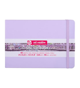 Talens Art Creation Sketch Book 21x14,8cm 140g 80 Yaprak Pastel Violet