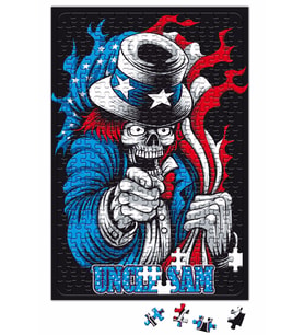 Uncle Sam Tio Sam Puzzle 240 Parça Yapboz