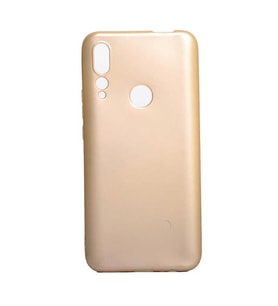 Huawei Y9 Prime 2019 Kamera Çıkıntılı Soft Silikon (Gold)