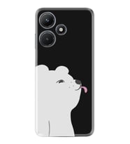Infınıx Hot 30i Kılıf Silikon Desen Özel Seri Panda Sevimli 1738
