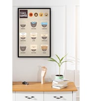 Mutfak Temalı Çerçeve Görünümlü MDF Tablo