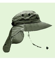 Haki Renkli Ayarlanabilir Özellikli Outdoor Bahçe - Safari Şapkası (Karışık)
