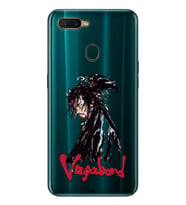 Oppo A5S/AX7/A12 Uyumlu Vagabond Anime Desenli Şeffaf Telefon Kılıfı