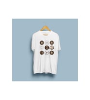 Oversize Kahve Çekirdekleri / Coffee Roasters tasarım unisex T-shirt