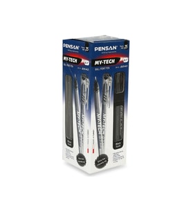 My-tech 0.7 Kalem 25'li Paket Siyah