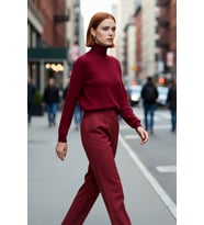 Kadın Oversize Balıkçı Yaka Basic Triko Kazak Kışlık Soğuk Havalar İçin İdeal Şıklık Ve Rahatlık