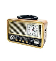 Concord NS-8898BT Analog Saatli Nostaljik Radyo Bluetooh Hoparlör