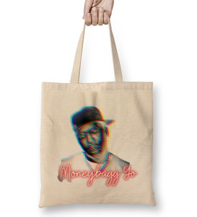 Moneybagg Yo GIFT ART Bez Çanta Uzun Saplı