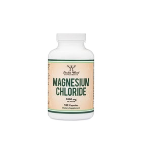 Double Wood Magnesium Chloride 1000mg 180 Veg. Kapsül.usa vers.