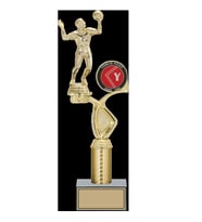 ODAK KUPA - Figürlü Kupalar - Voleybol Erkek Figürlü Kupalar FG-015 C - 35 cm