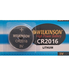 WİLKİNSON CR2016 LITHUIM 3V PİL ( 1 ADET FİYATIDIR )