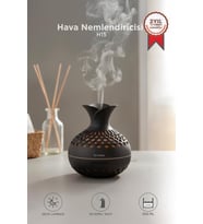 Torima Hava Nemlendiricisi Led Işıklı Flower Ultrasonik 300 ML H15 Koyu Kahverengi