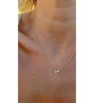 Arapça Aşk Kolye Love 925 Ayar (Gold)