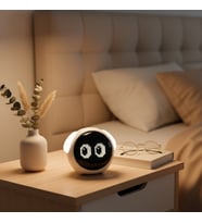 Trend Store Çok Fonksiyonlu Mini Çocuk Çalar Saat Ses Kontrollü Masa Üstü Alarmlı Ve Kurmalı
