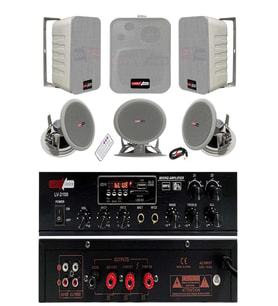 Lastvoice Double Paket-2 Anfili Duvar ve Tavan Hoparlör Seti