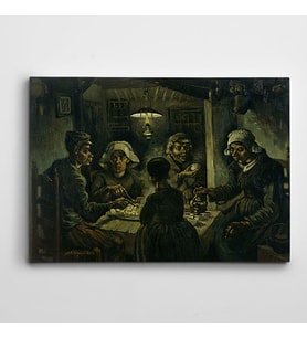 Vincent Van Gogh Patates Yiyenler Kanvas Tablo