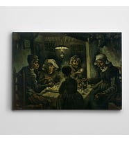 Vincent Van Gogh Patates Yiyenler Kanvas Tablo