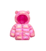 Petityu Teddy Şirin Şişme Mont Şeker Pembe