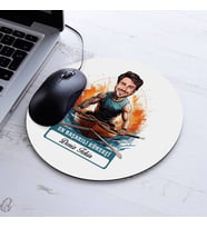 Kişiye Özel Hediye Karikatürlü En Başarılı Erkek Kürekçi Mousepad