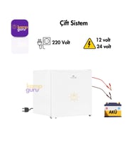 Çift Sistem Cool Life 45 Litre Beyaz Buzdolabı 12/24/220 Volt