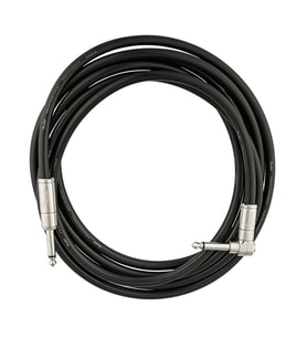Fender 0990818206 Professional Kill Switch Kablo (5.5m - Düz/L) Uzun Kablo ve Kill Switch Teknolojisi Amfiye Giden Patlama Sesini Önler