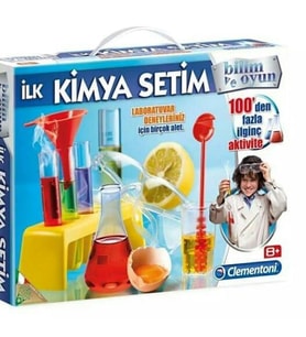 CLEMENTONİ 64228 İLK KİMYA SETİM 100 DEN FAZLA İLGİNÇ AKTİVİTE